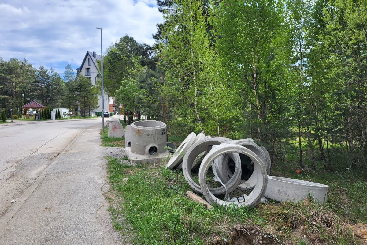 Radovi na Divčibarama - kanalizacija