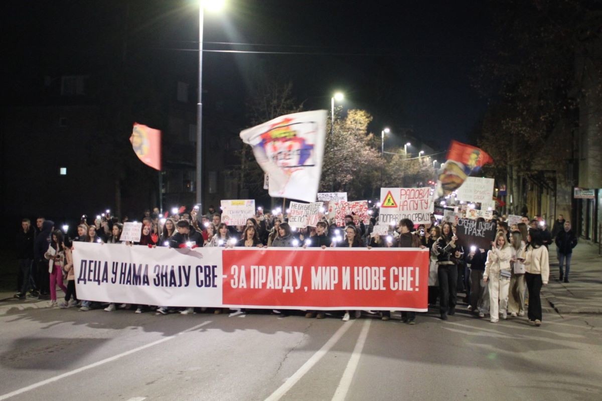 Protest u Valjevu