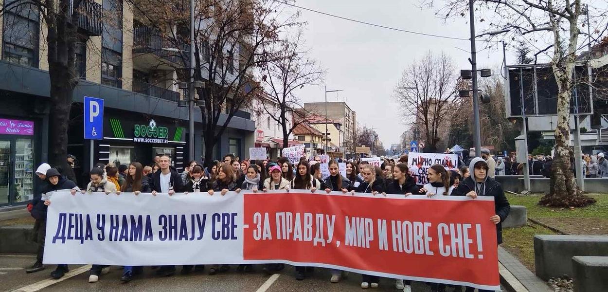 Protest gimnazijalaca