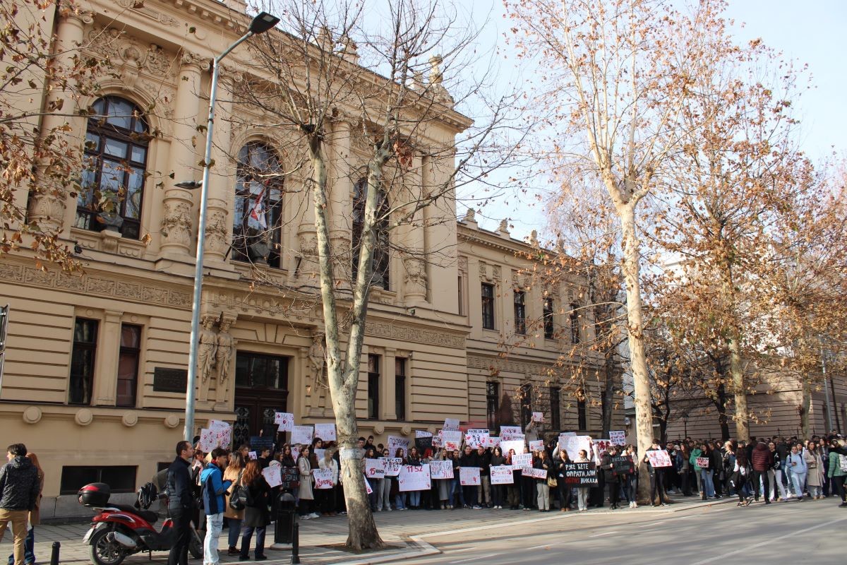 Protest gimnazijalaca