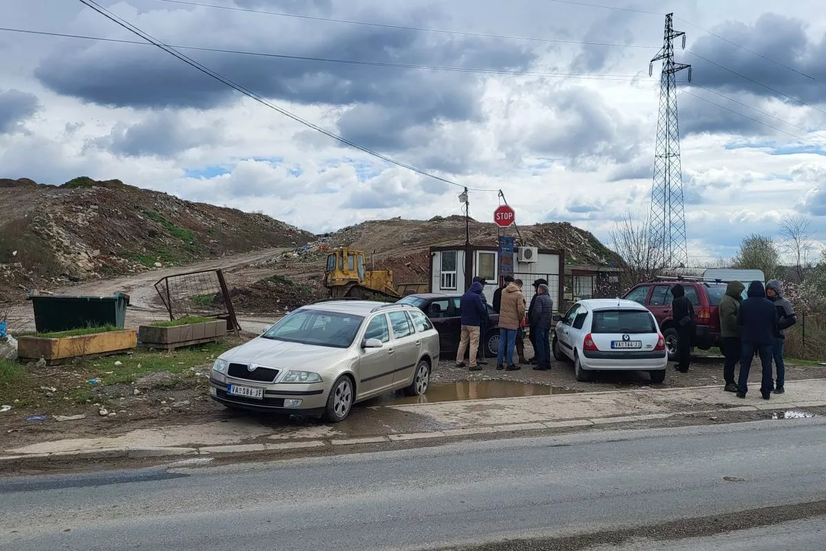 Blokirana deponija u Valjevu