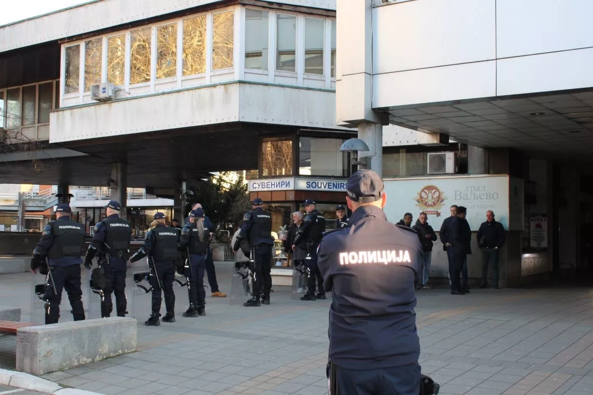 Dejan Ristić ispraćen uz jake policijske snage