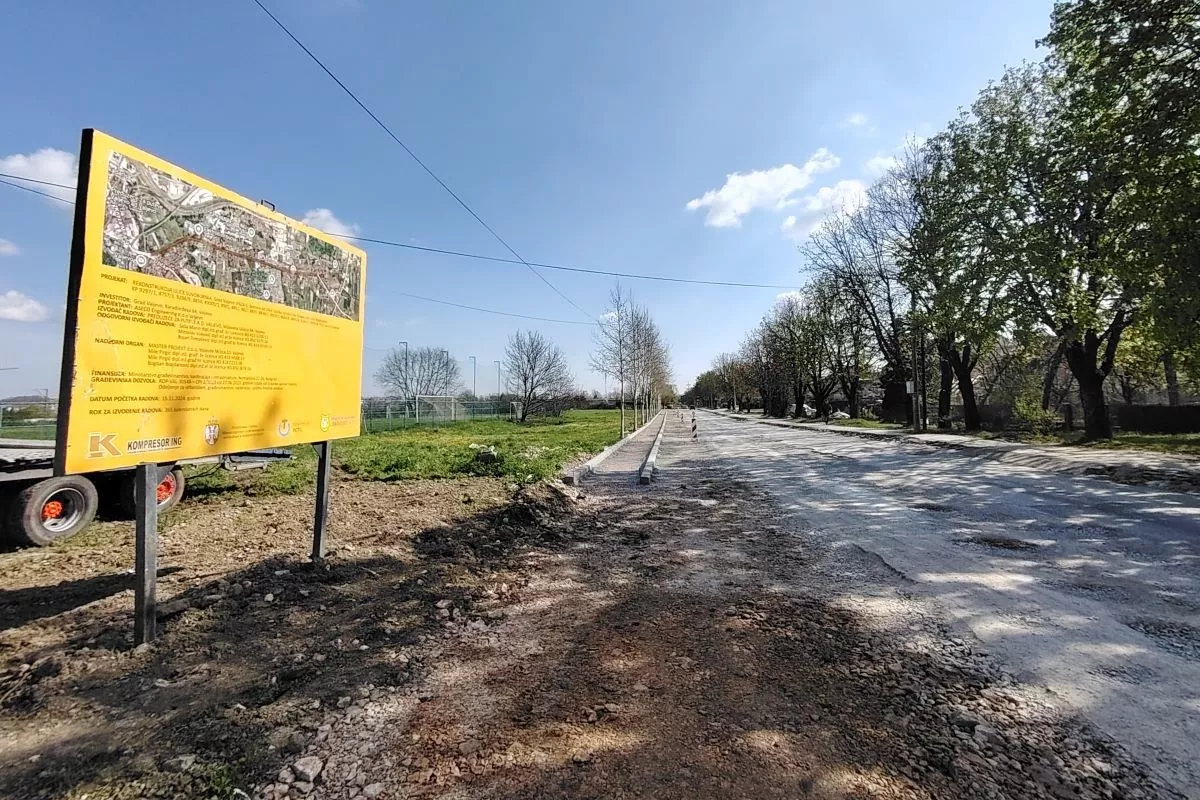 Radovi u Suvoborskoj ulici
