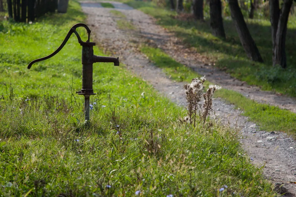 Pumpa za vodu (ilustracija)