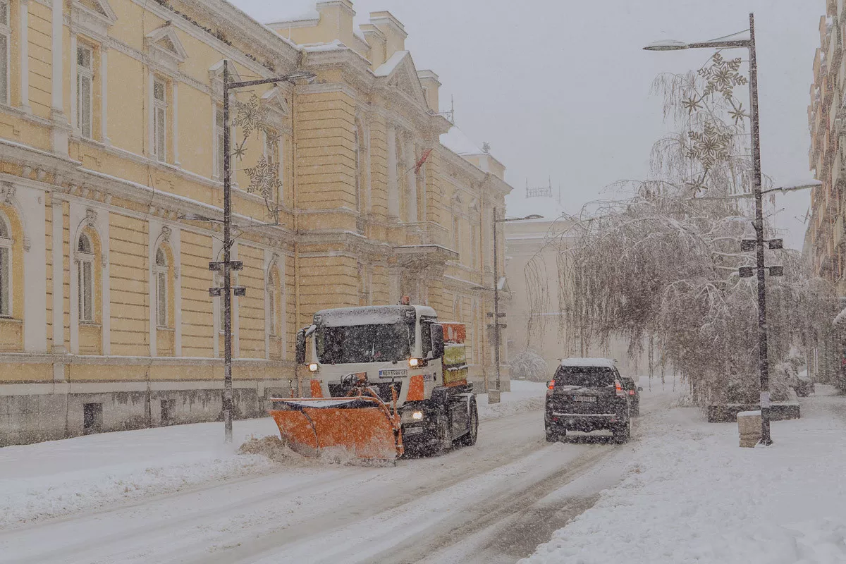 Sneg u Valjevu (12.12. 2021.)