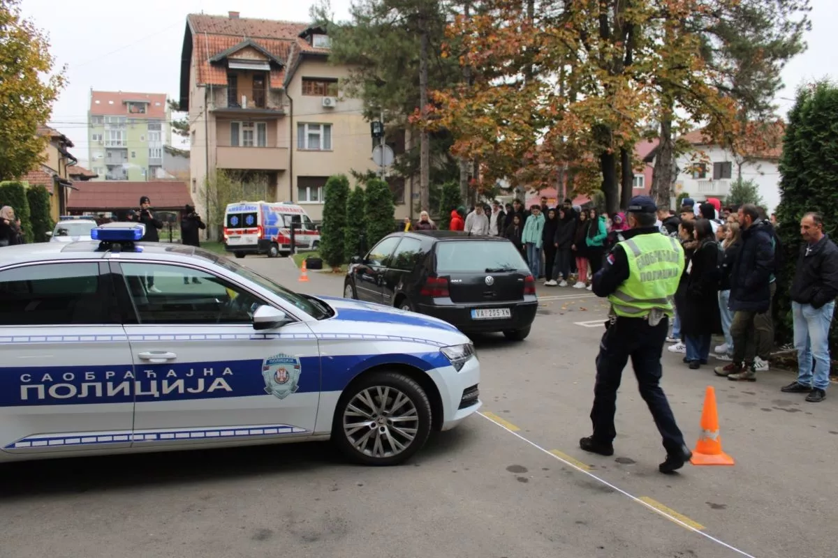 Simulirana saobraćajna nezgoda