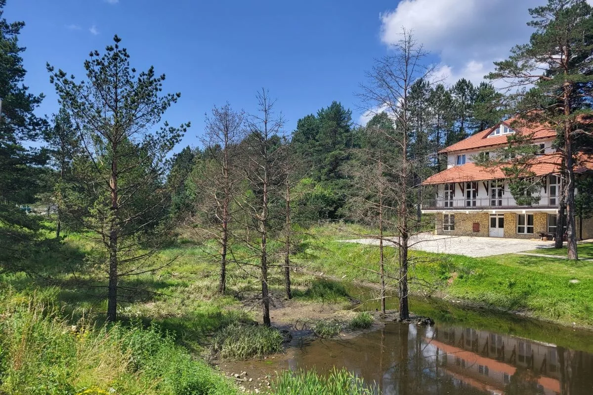 Fekalije u jezeru u centru Divčibara