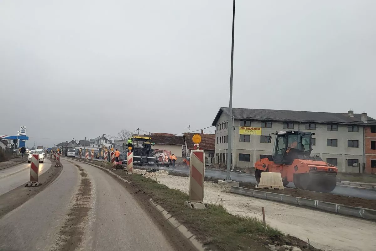 Radovi na brzoj saobraćajnici