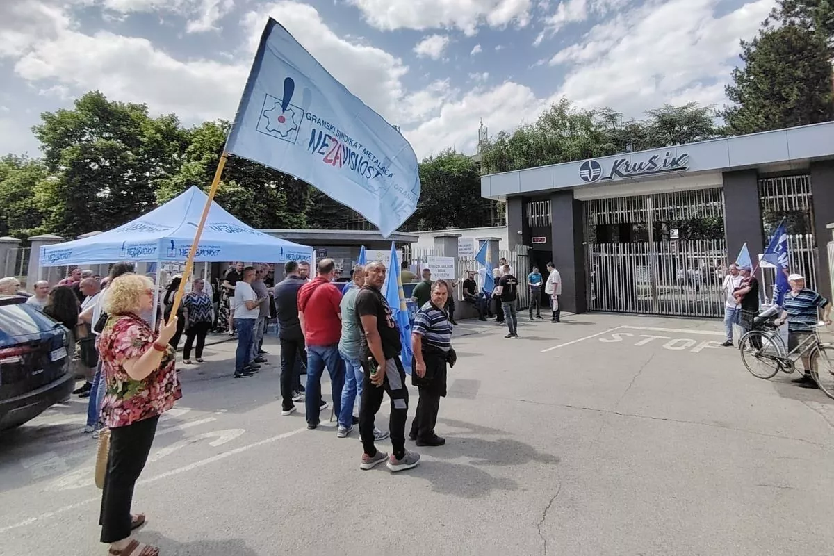 Nzavisnost i ASNS ispred Krušika