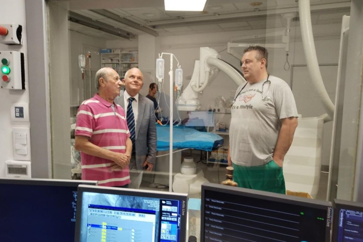 Ugradnja nove angio sale