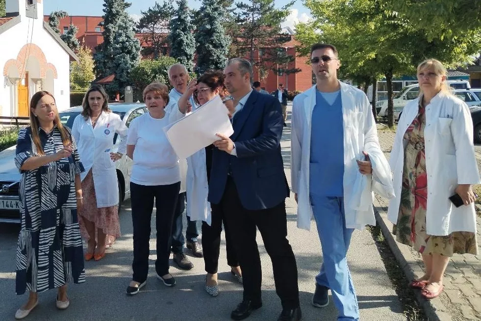 Ministarka u poseti valjevskoj bolnici