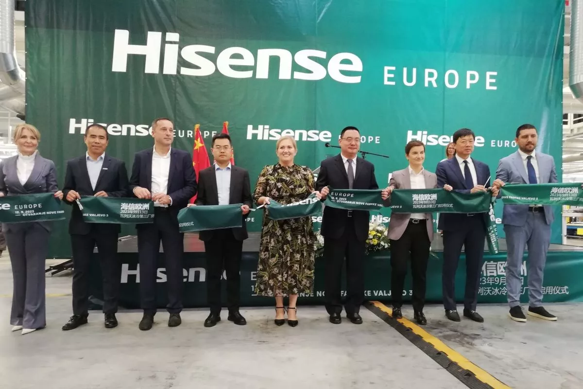 Otvaraje pogonu Gorenje Hisense