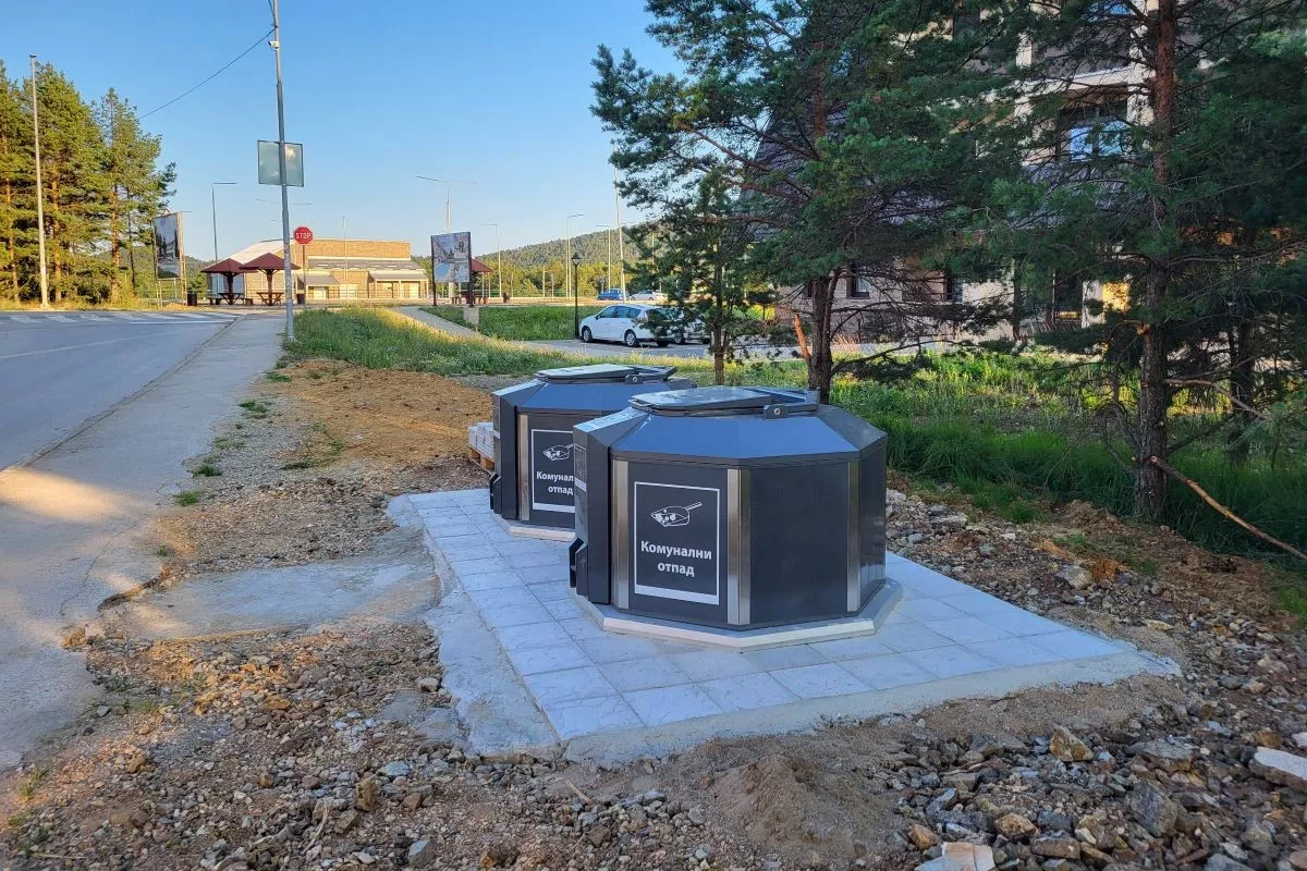 Podzemni kontejneri na Divčibarama