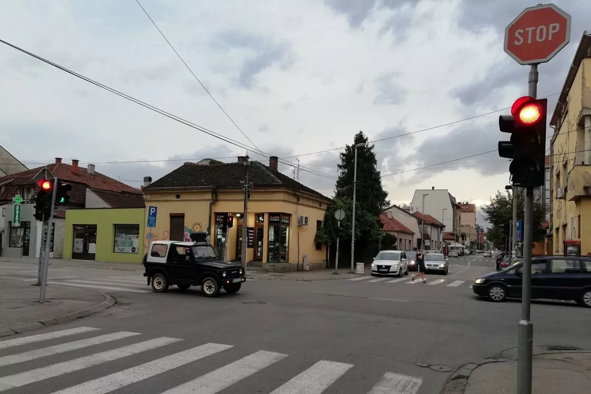 Raskrsnica Sinđelićeve i Pantićeve