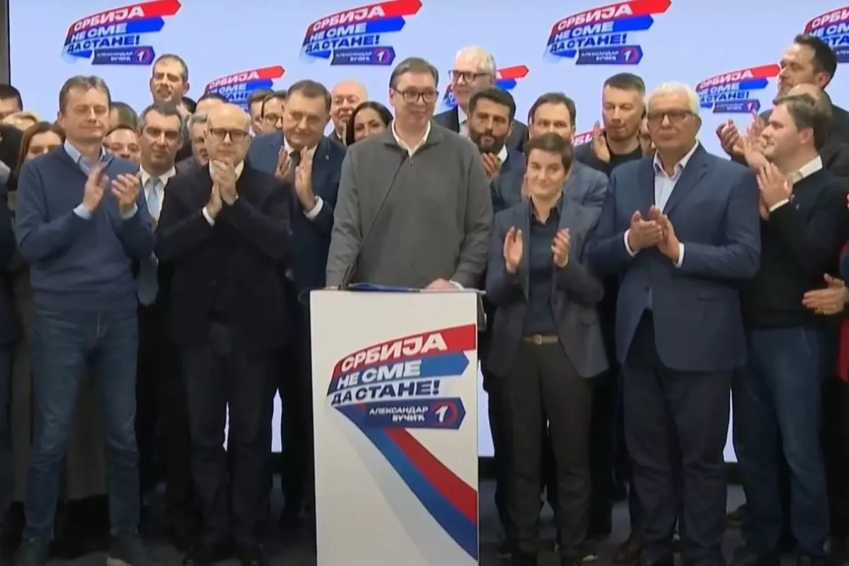 Izborni štab SNS - Aleksandar Vučić
