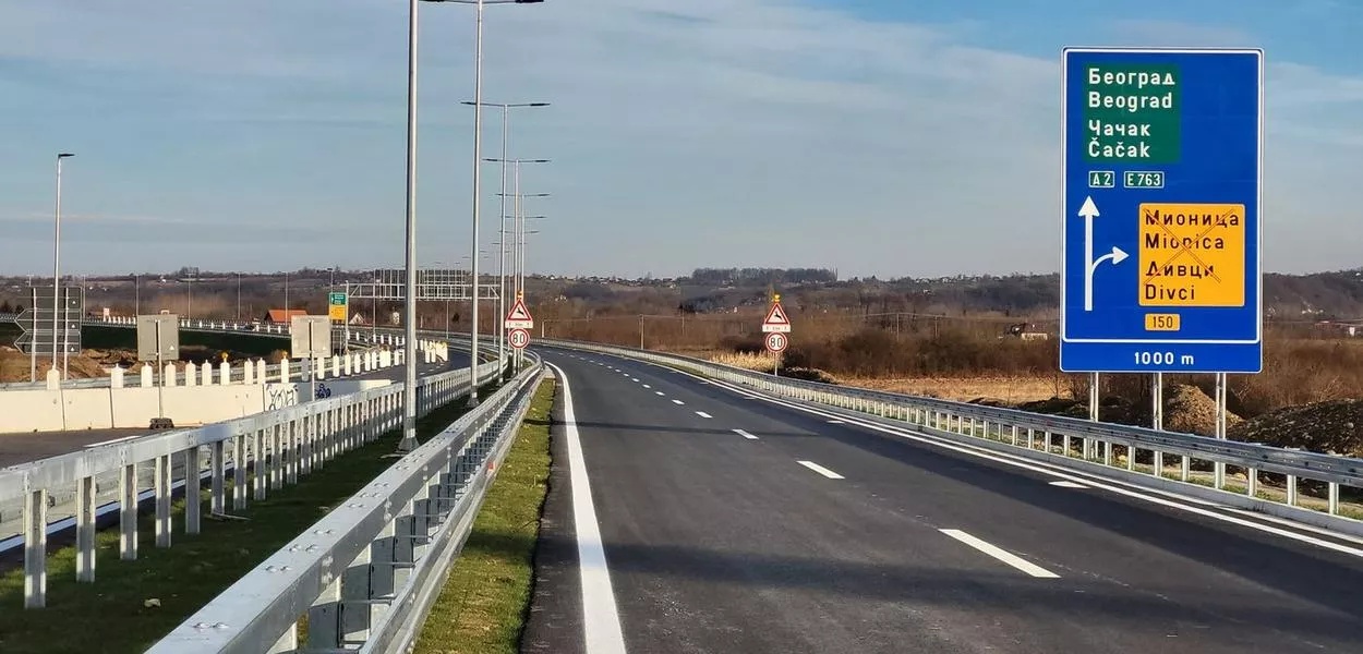 Brza saobraćajnica Divci-Lajkovac