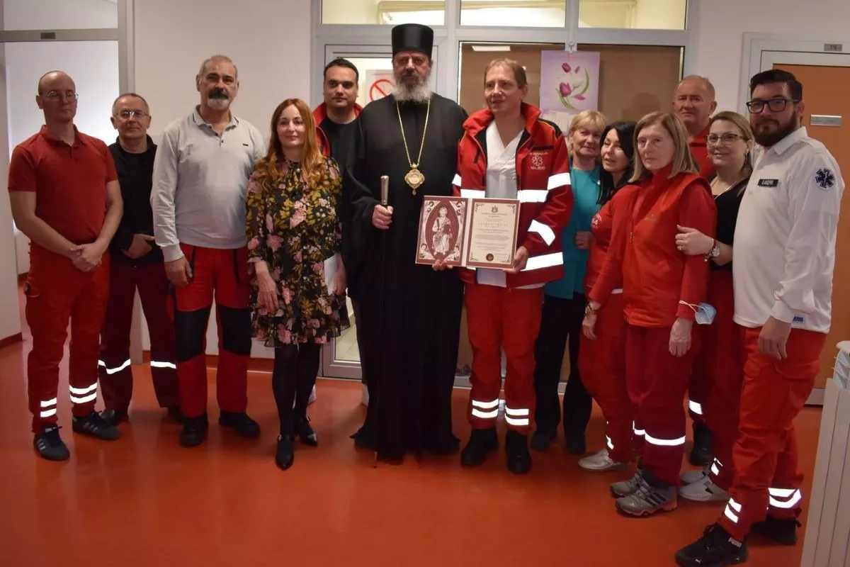 Sa zaposlenima Hitne pomoći