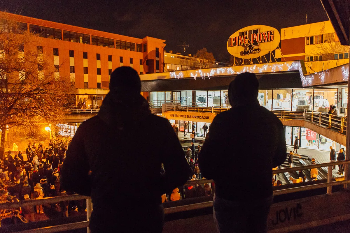 Protest Srbija nije na prodaju (ilustracija)