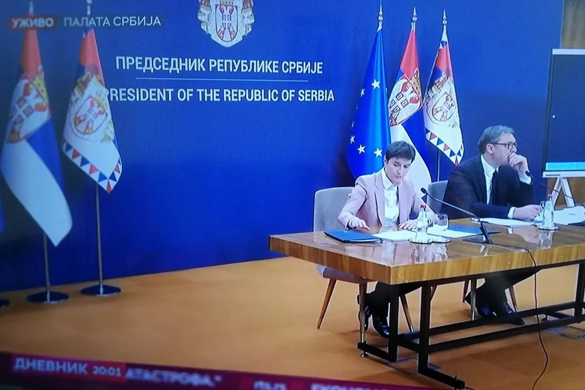 Ana Brnabić i Aleksandar Vučić