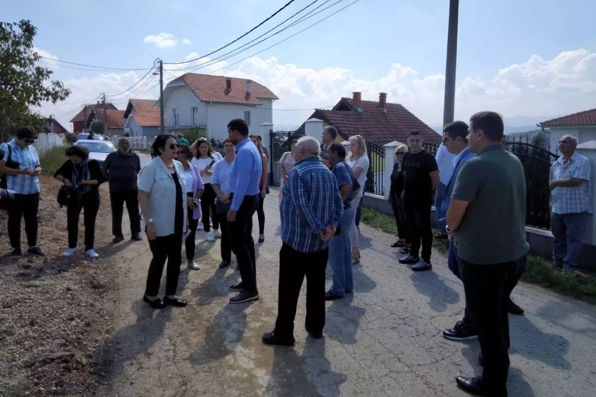 Čomić i Gojković u Gornjoj Grabovici