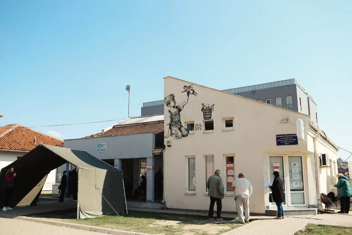 Kovid ambulanta u Novom naselju