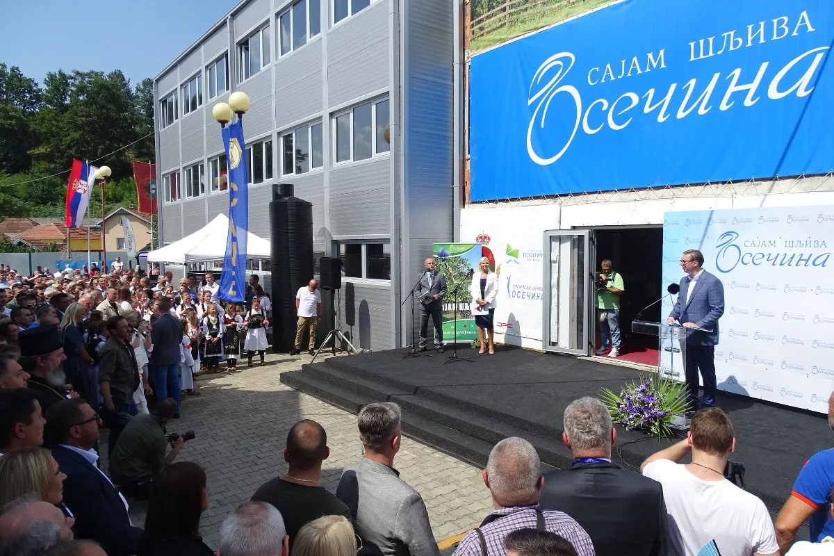 Aleksandar Vučić u Osečini