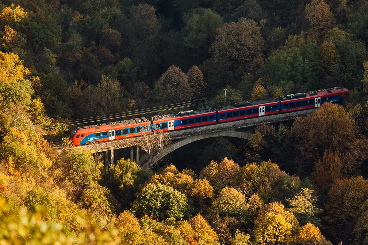 Pruga Beograd - Bar (ilustracija)