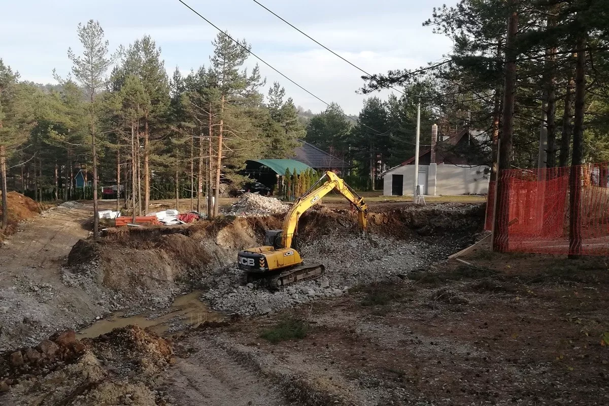 Gradnja apartmana na Divčibarama