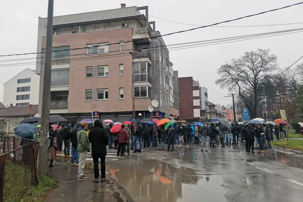 Blokada puta Valjevo-Loznica