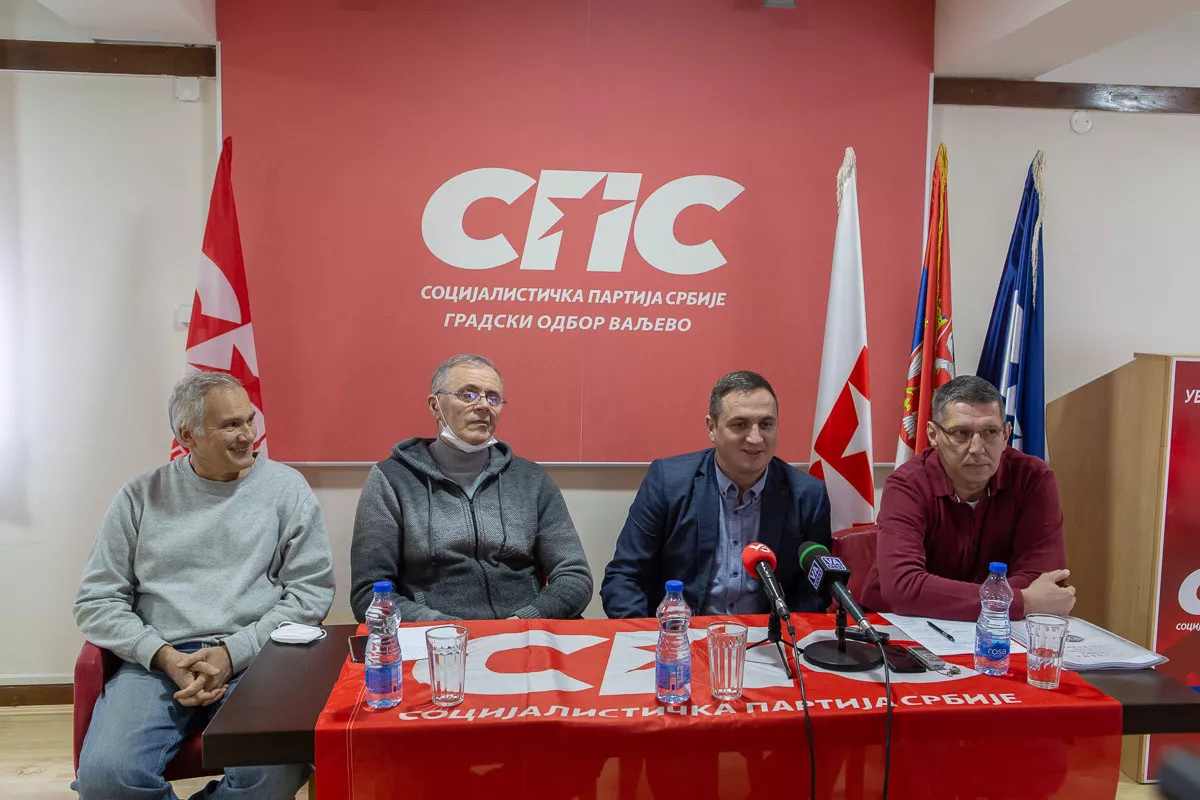 Konferencija za novinare odbornika SPS