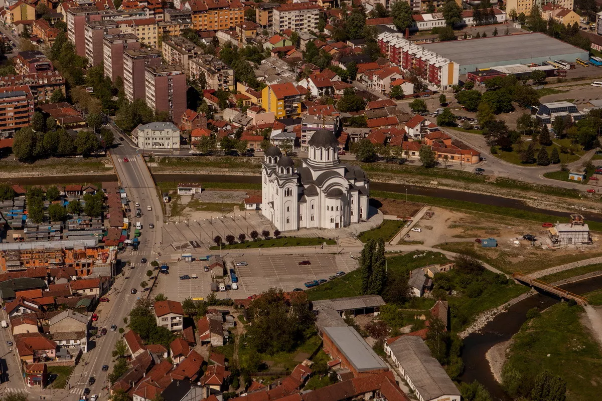 Valjevo iz vazduha