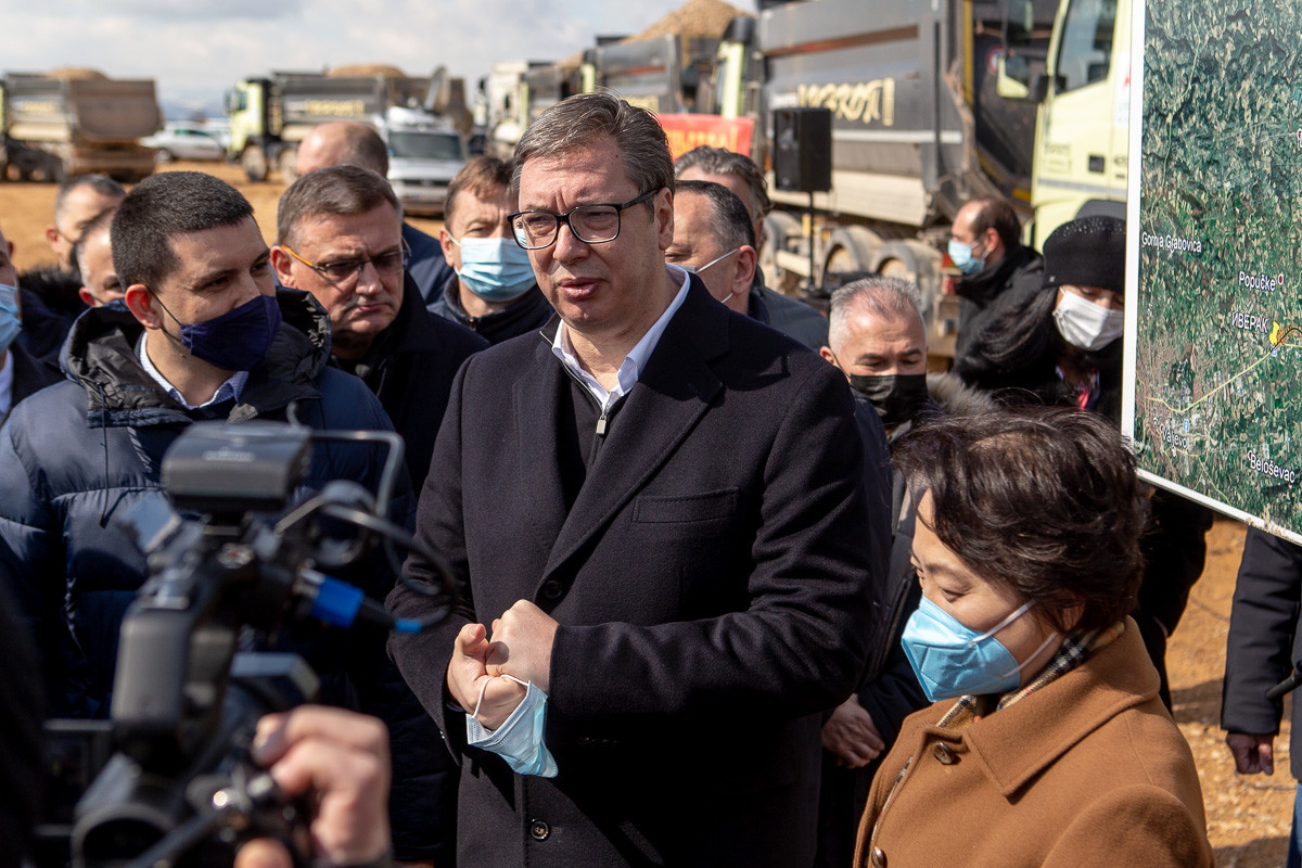 Aleksandar Vučić u Divcima