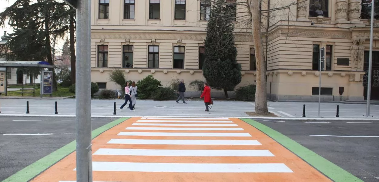 Pešački prelaz kod Gimnazije