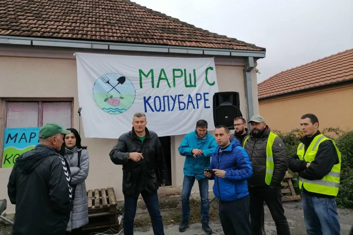 Protest meštana u Lukavcu