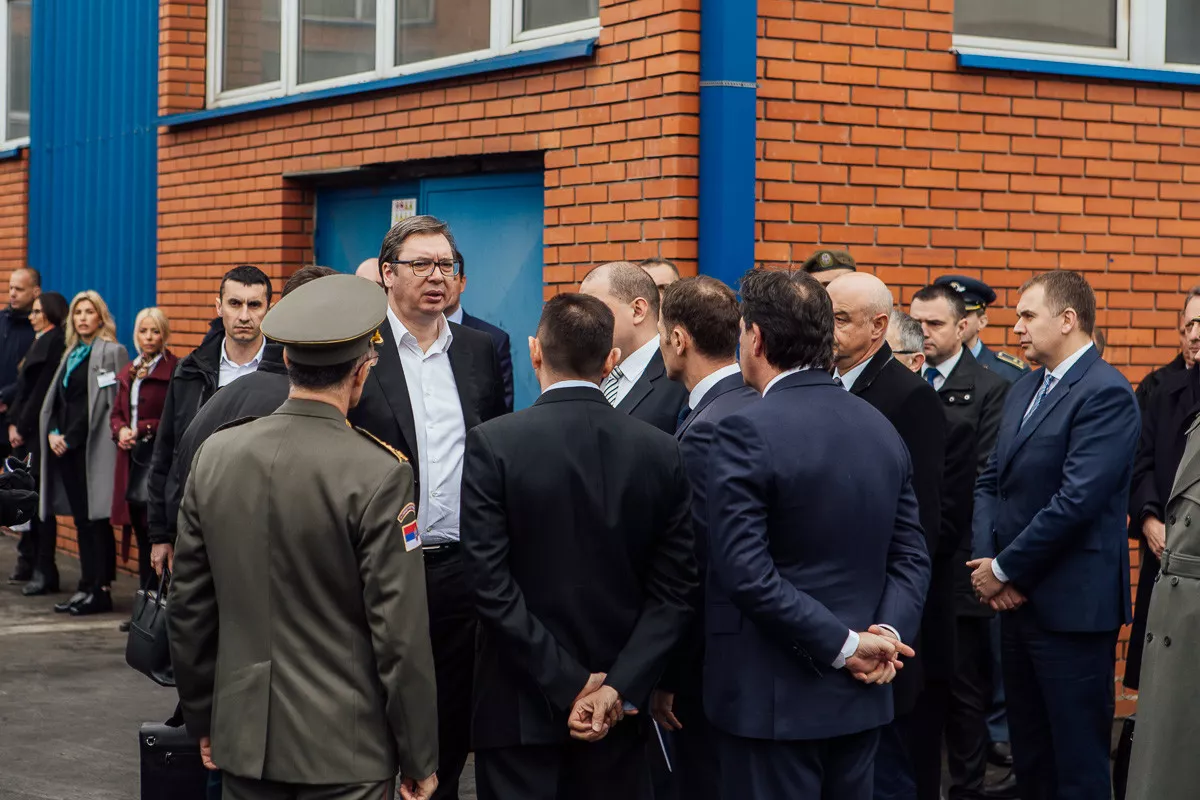 Aleksandar Vučić u Krušiku (ilustracija)