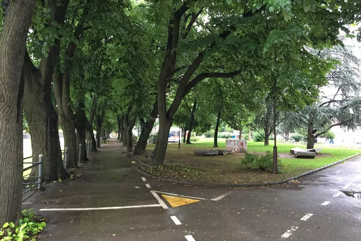 Park prekoputa Centra za kulturu