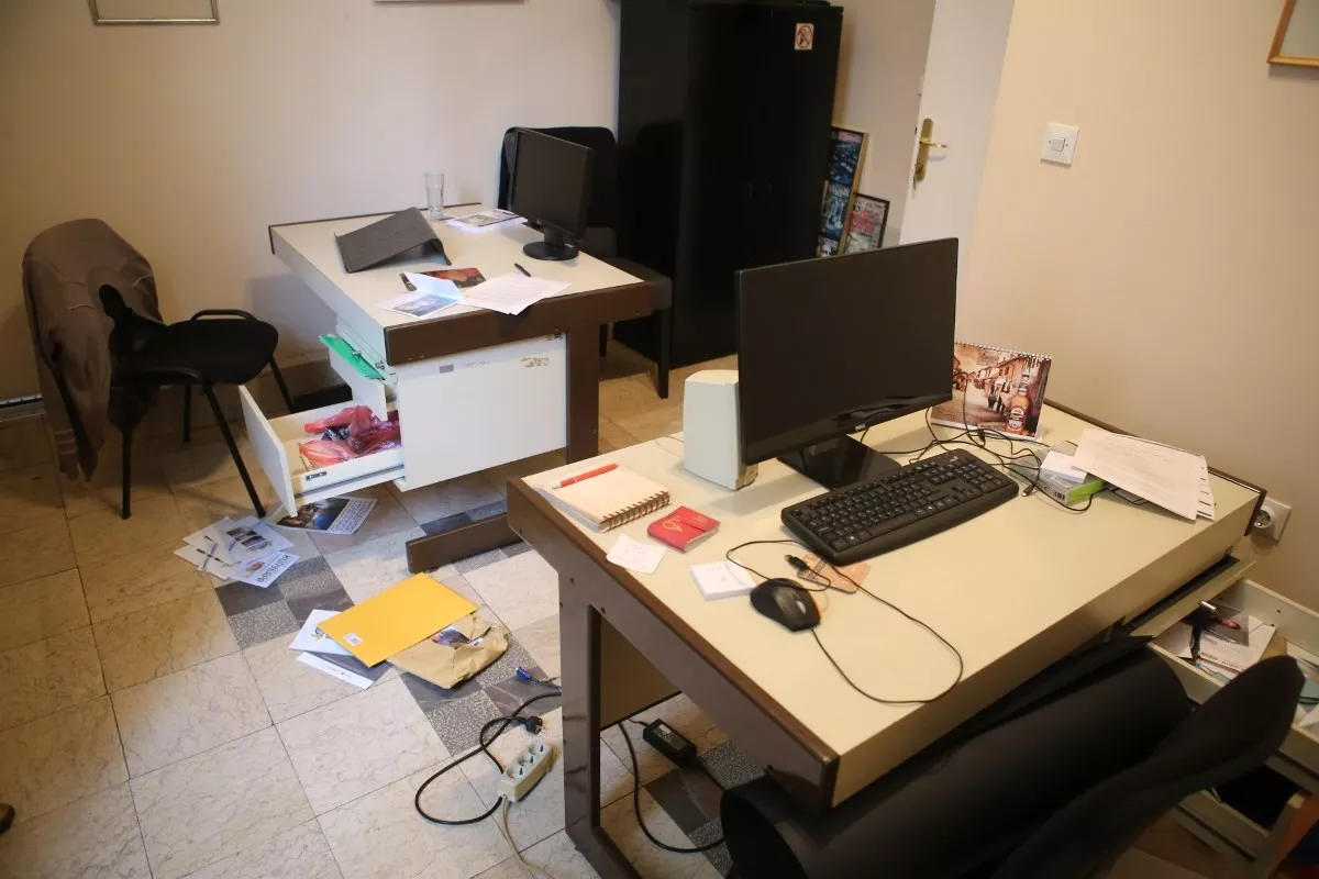 Redakcija Kolubarskih.rs nakon provale