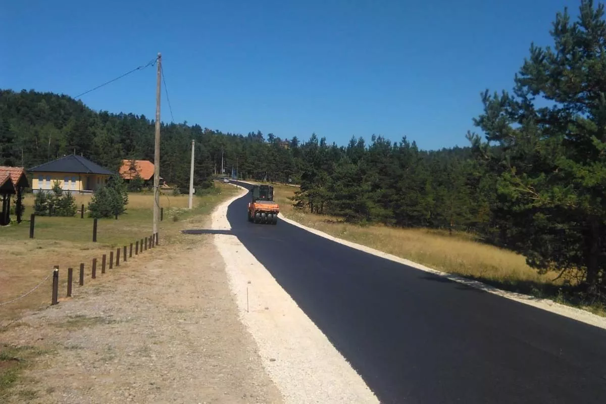 Put od jezera do ski staze