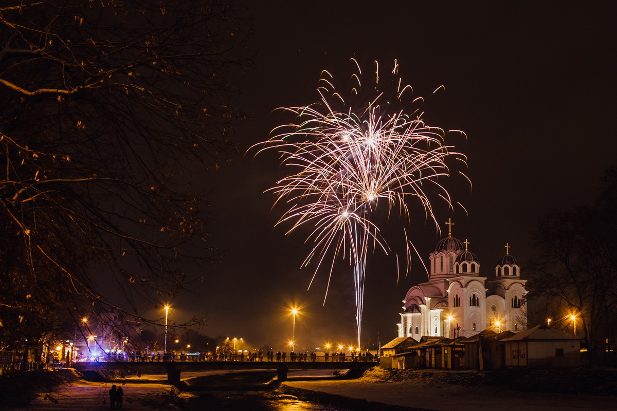 Vatromet na Badnje veče 2019.
