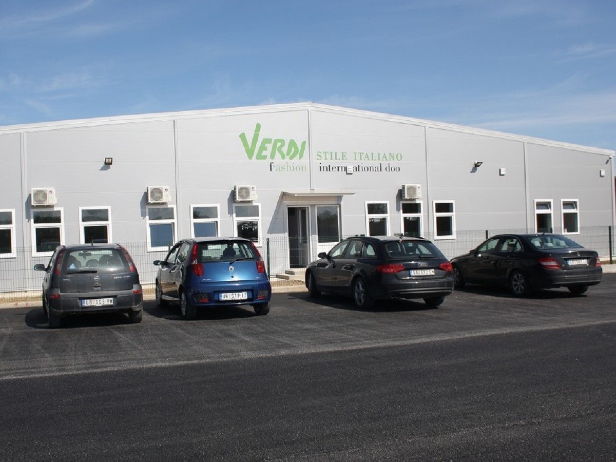 Pogon fabrike obuće Verdi fashion international u Paljuvima