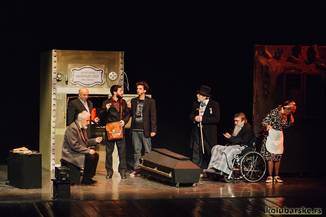 Maratonci trče počasni krug, GP Abrašević (ilustracija)