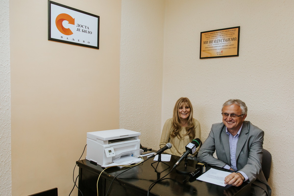 Snežana Spajić i Rafailo Mitrović