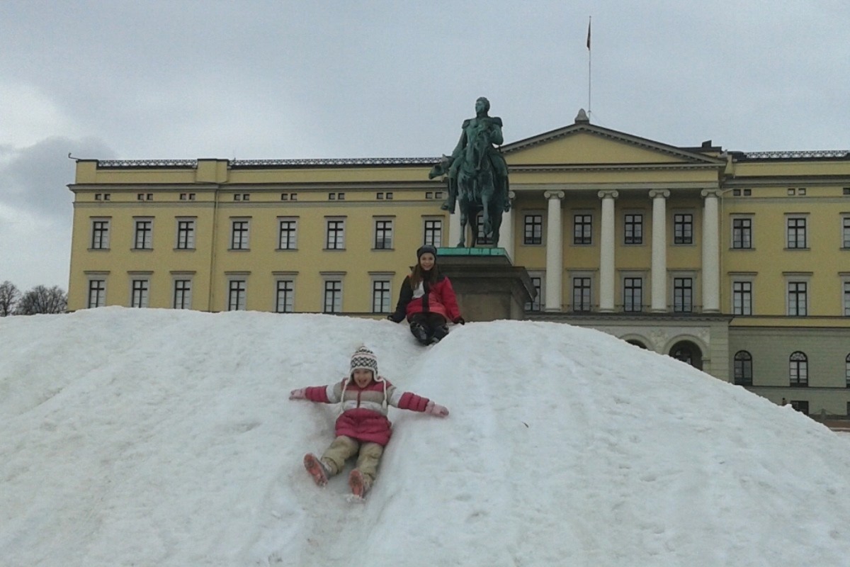 Kliskalište ispred Kraljeve palate
