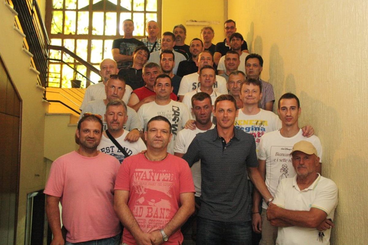 Nemanja Matić sa rukovodstvom opštine i kluba