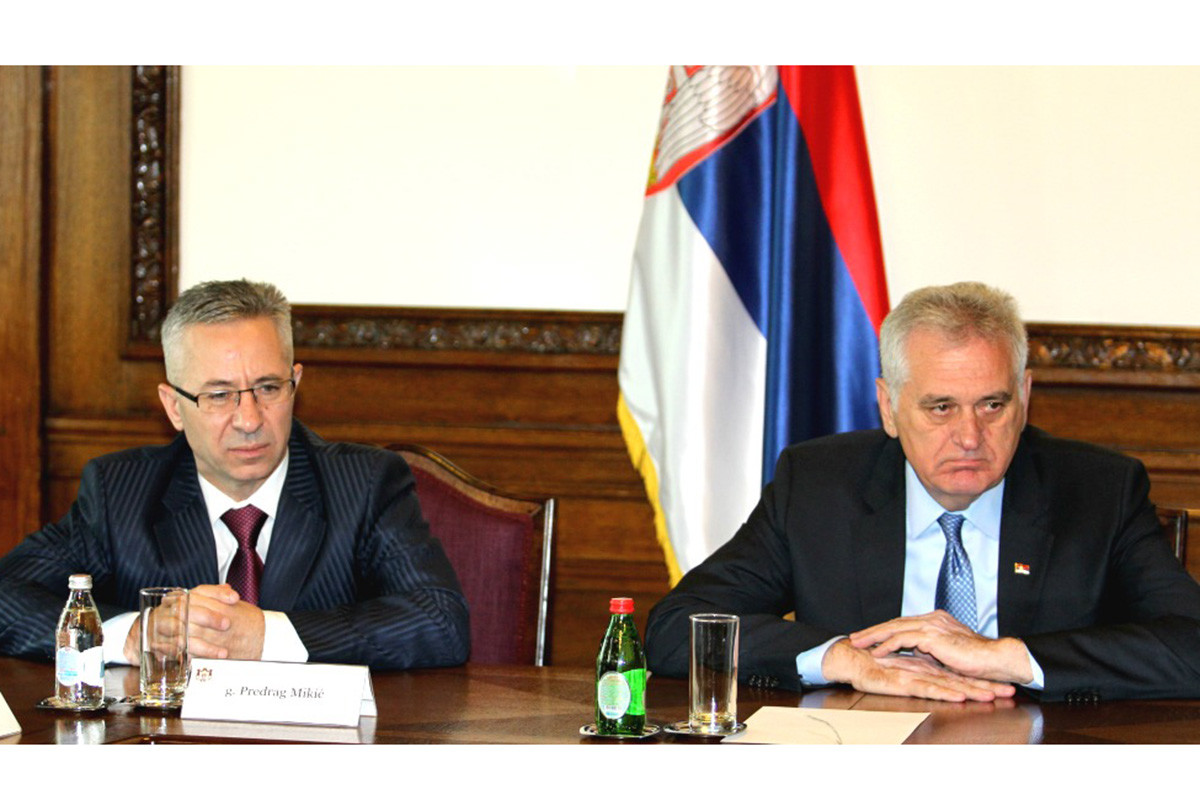 Predrag Mikić i tomislav Nikolić