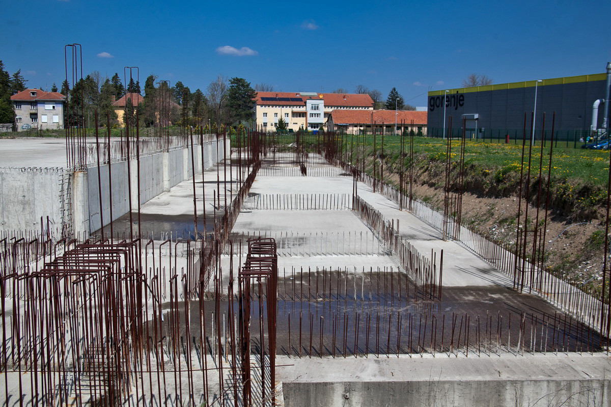 Temelji nove Hale sportova