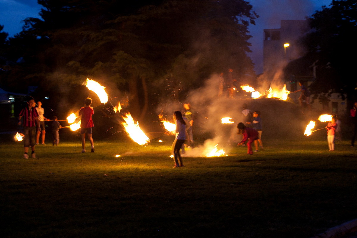 Paljenje lile u Kolubari 2 (arhiva)