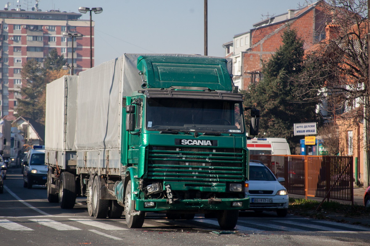 Sudar na duplim trakama