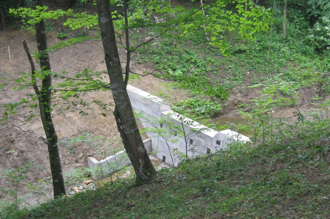 Novoizgrađeni objekat u Crkvenom potoku