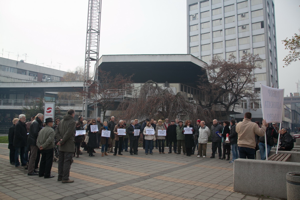 Protest advokata